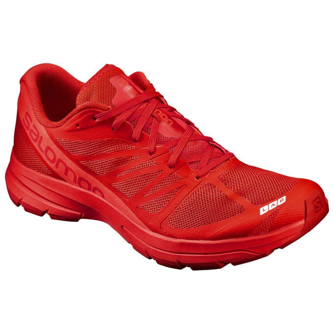 Salomon Israel S-LAB SONIC 2 - Mens Running Shoes - Red (VSAE-27465)